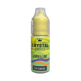 Lemon & Lime flavour SKE Crystal Nic Salts e-liquid contain the classic taste of Lemon & Lime, delivering a sweet & sharp citrus refreshment.