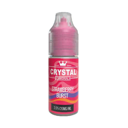 The Strawberry Burst 10ml nic salt by SKE Crystal is an e-liquid that is vibrant and delicious. For a simple flavour profile there's a very surprising amount of depth and flavour. Sweet and refreshing,  a flavour that you can vape all day without it getting boring. 