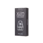 The OXVA Xlim replacement pods are designed to fit OXVA Xlim, Xlim SE and Xlim Pro kits. Both pods offer a choice of 0.6 Ohm, 0.8 Ohm or 1.2 Ohm coils and can hold up to 2ml of e-liquid for MTL vaping. They are convenient in that the coils are built-in, allowing for hassle-free pod replacement. The new V3 pods combine an upgraded Anti-leak Top-fill & V2 cartridge, both compatible with any XLIM series except the Xlim C kit