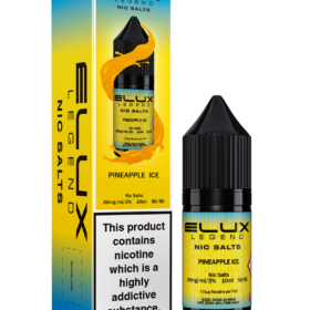 Experience a cool burst of satisfaction with every inhale as the succulent sweetness of pineapple melds perfectly with a crisp, icy finish, transport- ing you to a tasty tropical paradise.