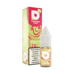 Debranded Nicsalts Strawberry Kiwi 10ml. Sweet, luscious strawberries intertwined with the tart, exotic taste of kiwi, creating a perfectly balanced fruit fusion.