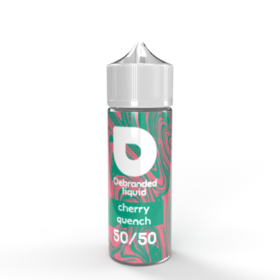 Introducing a new range of nicotine salts by Debranded, High in flavour and always refreshing to taste. With a range of flavours familiar and new. Try some today. Debranded 50/50 100ml Shortfill Cherry Quench A vibrant and juicy cherry flavor that quenches your thirst with every puff.