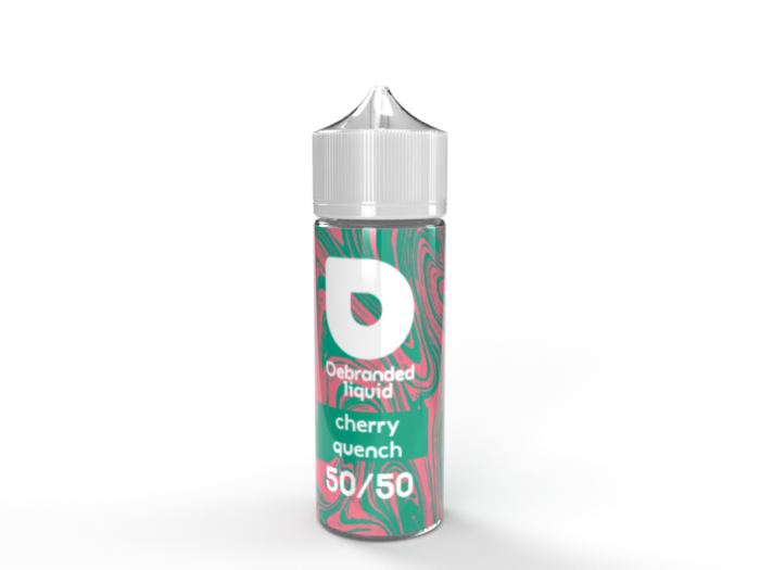 Introducing a new range of nicotine salts by Debranded, High in flavour and always refreshing to taste. With a range of flavours familiar and new. Try some today. Debranded 50/50 100ml Shortfill Cherry Quench A vibrant and juicy cherry flavor that quenches your thirst with every puff.