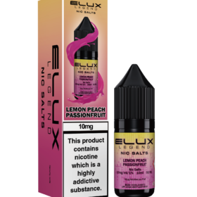 Elux Legends Nic Salts Lemon Peach Passionfruit 10ml