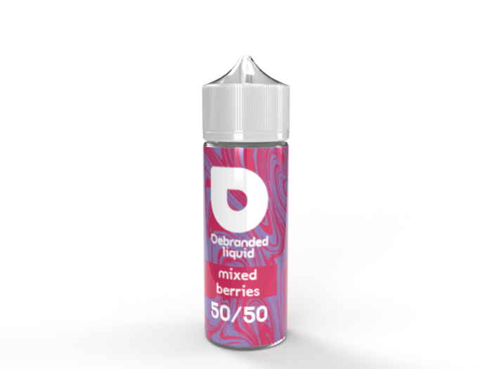 Introducing a new range of nicotine salts by Debranded, High in flavour and always refreshing to taste. With a range of flavours familiar and new. Try some today. Debranded 50/50 100ml Shortfill Mixed Berries A harmonious blend of ripe strawberries, blueberries, raspberries, and blackberries for a juicy berry experience.