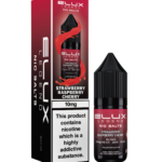 Elux Legends Nic Salt Strawberry Raspberry and Cherry 10ml. This blend combines sweet strawberries, tangy raspberries, and juicy cherries to create a mouthwatering vaping experience. Whether you prefer sweet or tart flavours, this trio delivers a balanced, refreshing taste with every inhale. Available in both 10mg and 20mg.