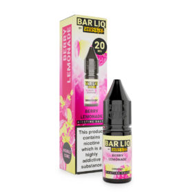 Barliq By Zeus Berry Lemonade 10ml. Berry Lemonade nic salt e-liquid blends a medley of mixed berries topped with the tangy zest of lemonade. Refreshing and vibrant, the combination of sweet and sour notes bubbling with a delicate effervescent finish delivers the most satisfying sensation.