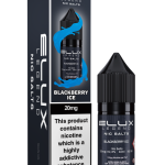 Elux Legend Nic Salts Blackberry Ice? Elux Nic Salt is crafted to offer a smooth, satisfying vape experience. Best used with pod devices or higher-ohm coils, it ensures consistent, flavour-packed hits. Available in both 10mg and 20mg nicotine strengths, you can select the perfect level of nicotine for your vaping preference. Thanks to the Nic Salt formula, it provides a smoother throat hit and quicker nicotine absorption for a more immediate and enjoyable sensation.