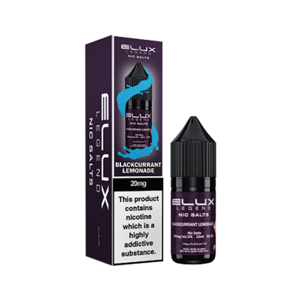 Elux Nic Salt Blackcurrant Lemonade? Elux Nic Salt is crafted to offer a smooth, satisfying vape experience. Best used with pod devices or higher-ohm coils, it ensures consistent, flavour-packed hits. Available in both 10mg and 20mg nicotine strengths, you can select the perfect level of nicotine for your vaping preference. Thanks to the Nic Salt formula, it provides a smoother throat hit and quicker nicotine absorption for a more immediate and enjoyable sensation.