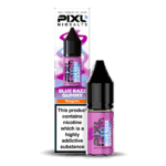 Introducing Pixl Nic Salts Blue Razz Gummy 10ml. Blue Razz Gummy captures the sweet and tangy essence of blue raspberry candies with a soft, chewy twist. It’s a nostalgic, candy-inspired vape bursting with fruity goodness and a smooth nic salt finish for all-day enjoyment. Available in 10mg and 20mg