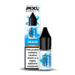 Introducing Pixl Nic Salts Mr Blue 10ml. Mr Blue delivers a cool and fruity fusion of blueberries, blackberries, and raspberries with a refreshing menthol kick. Smooth, sweet, and invigorating, this popular blend offers a layered, juicy experience that never gets old.