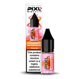 Introducing Pixl Nic Salts Strawberry Watermelon 10ml. Strawberry Watermelon combines juicy strawberries with crisp, refreshing watermelon for a smooth and summery vape. Sweet, vibrant, and perfectly blended, it’s the ideal all-day flavour for fruit lovers.